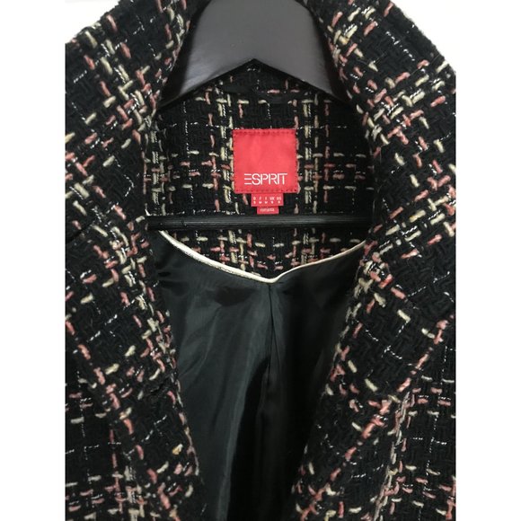 ESPRIT Plaid Wool Coat - Picture 6 of 6